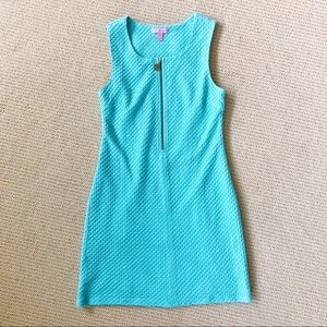 Lilly Pulitzer turquoise knit shift